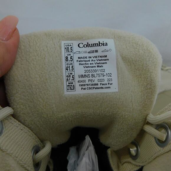 Columbia Women's Moritza Shield II Omni-Heat Waterproof Snow Boot Size 10.5 Shoe - Picture 8 of 10